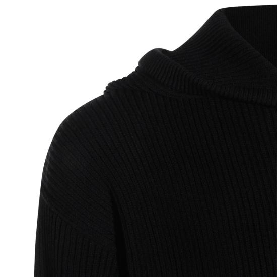 26SS 릭 오웬스 후드 티셔츠 RU01F2614KWVH09 Black - RICK OWENS