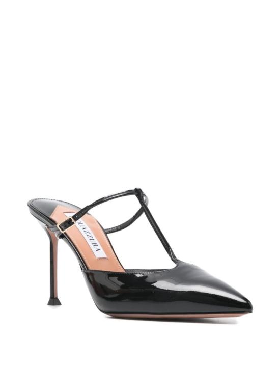26SS 아쿠아주라 샌들 SBEMIDM0 PAT 000 Black - AQUAZZURA