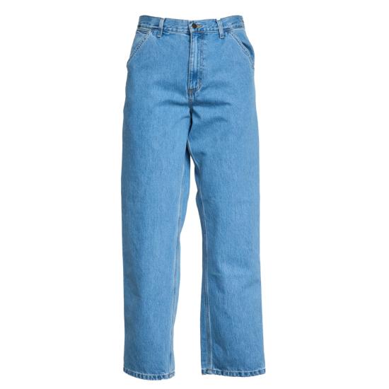 25FW 칼하트 WIP 스미스 데님 싱글 니 팬츠 I032024 Blue