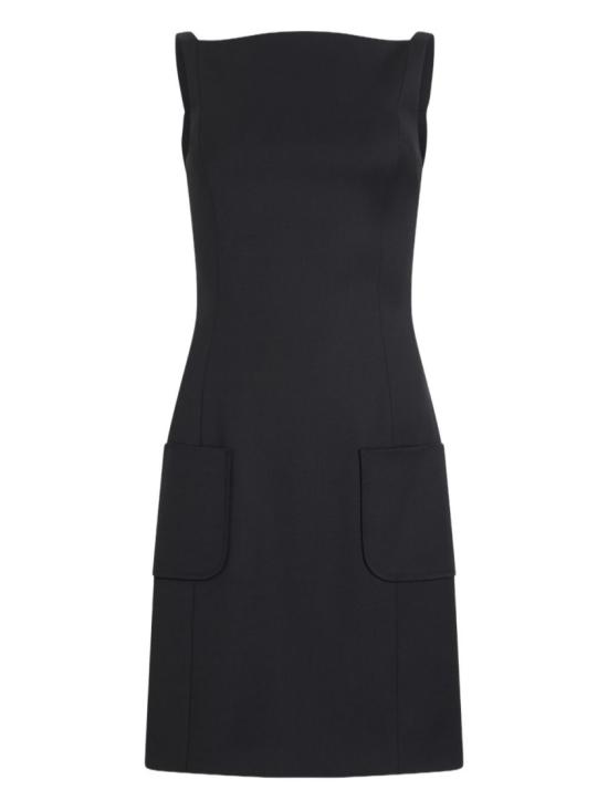 26SS 파투 미디 원피스 DR244 0103 999B Black