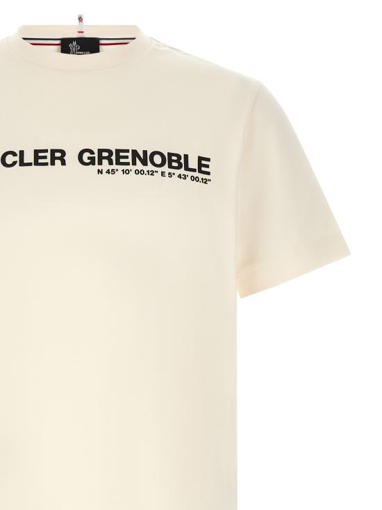 26SS 몽클레어 반팔 티셔츠 L10978C0001789AW1041 White - MONCLER