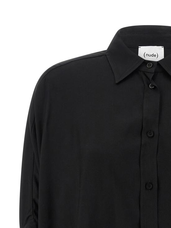 26SS 누드 블라우스 1103E2641309 Black - NUDE