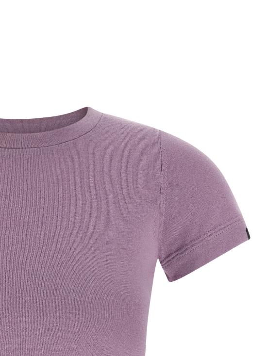 26SS 익스트림캐시미어 반팔 티셔츠 N292AMERICALILA Purple - EXTREME CASHMERE