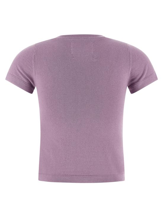 26SS 익스트림캐시미어 반팔 티셔츠 N292AMERICALILA Purple - EXTREME CASHMERE