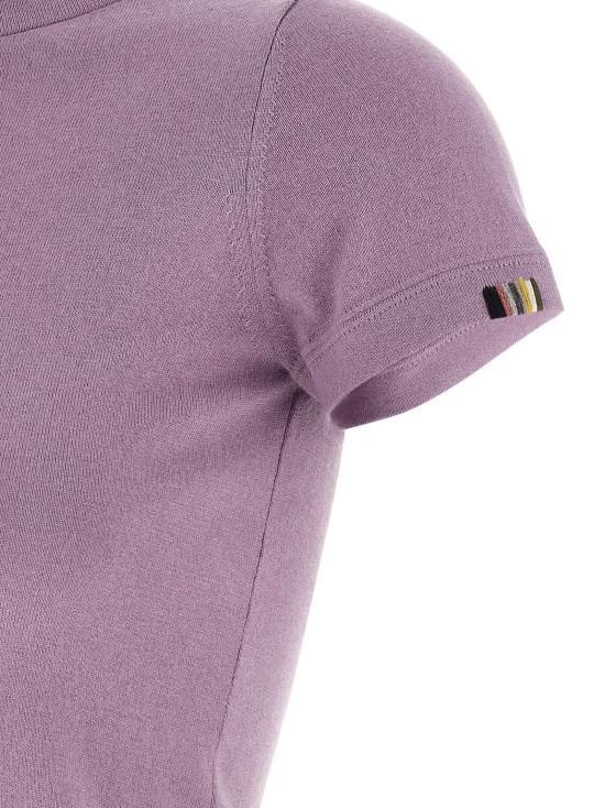 26SS 익스트림캐시미어 반팔 티셔츠 N292AMERICALILA Purple - EXTREME CASHMERE