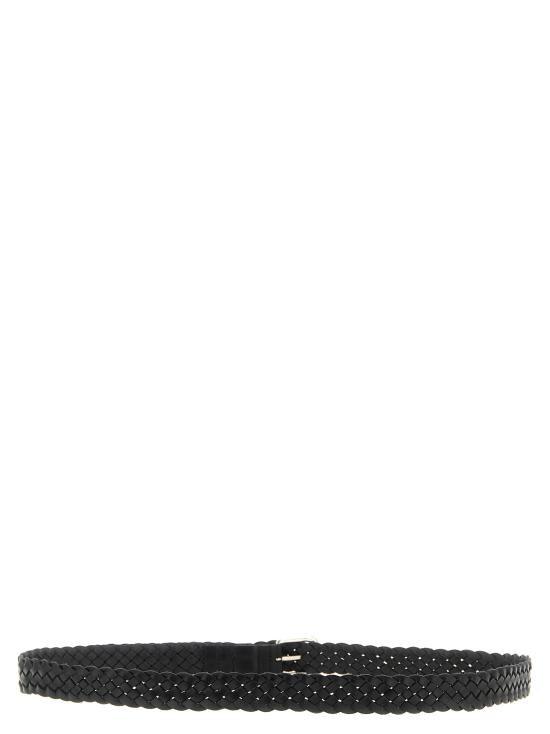 26SS 생로랑 가죽 벨트 859141AAF3L1000 Black - SAINT LAURENT