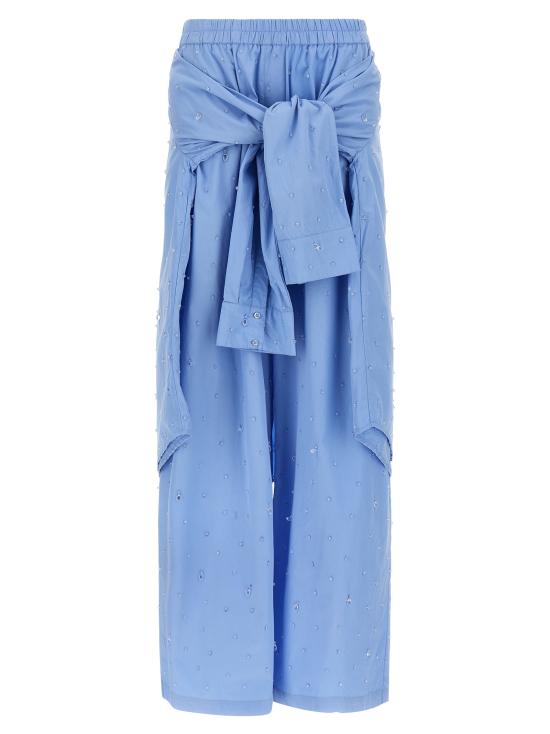 26SS 쥬세페 디 모라비토 스트레이트 팬츠 06PSPA5091640682 Light Blue