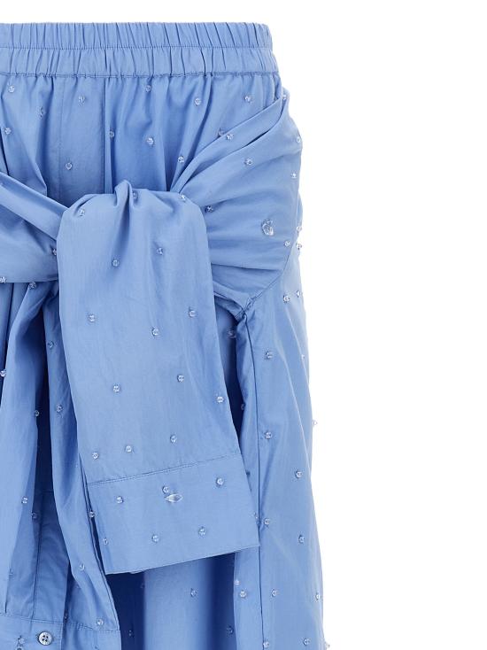 26SS 쥬세페 디 모라비토 스트레이트 팬츠 06PSPA5091640682 Light Blue - GIUSEPPE DI MORABITO