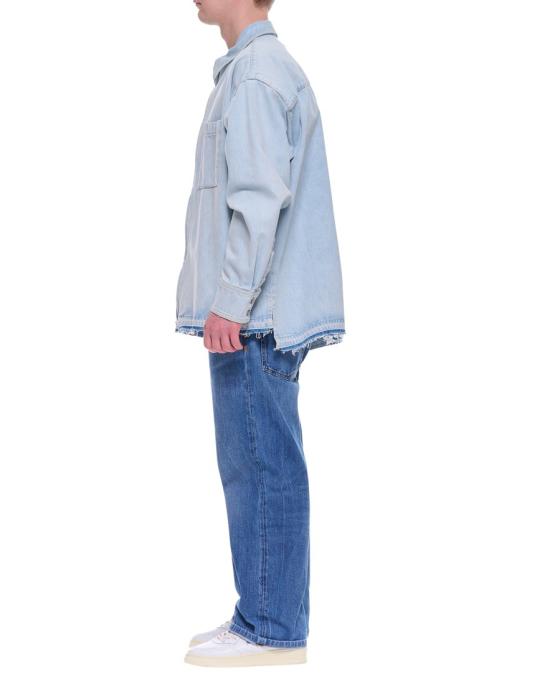 25FW Desmore 데님 자켓 MC025LO01 White - DESMORE