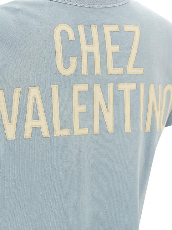 26SS 발렌티노 가라바니 반팔 티셔츠 B3MG24Y9GLC5Q Light Blue - VALENTINO GARAVANI