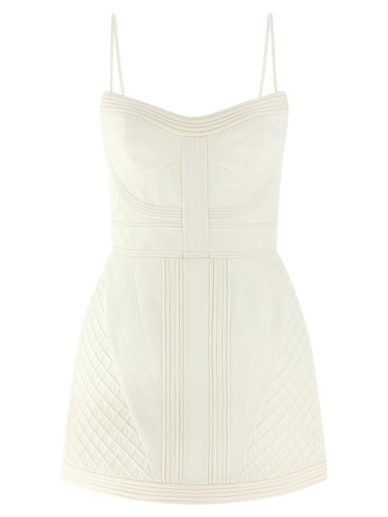 26SS 짐머만 숏 원피스 7251DC261IVO White