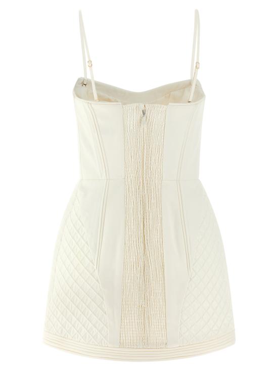 26SS 짐머만 숏 원피스 7251DC261IVO White - ZIMMERMANN