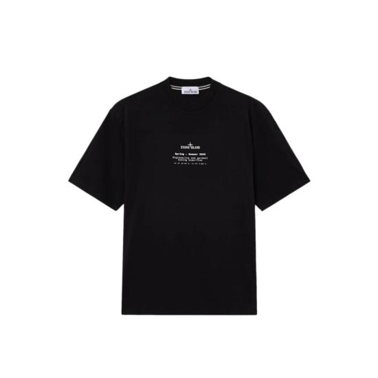 26SS 스톤 아일랜드 반팔 티셔츠 L1S152100001S0285 Black