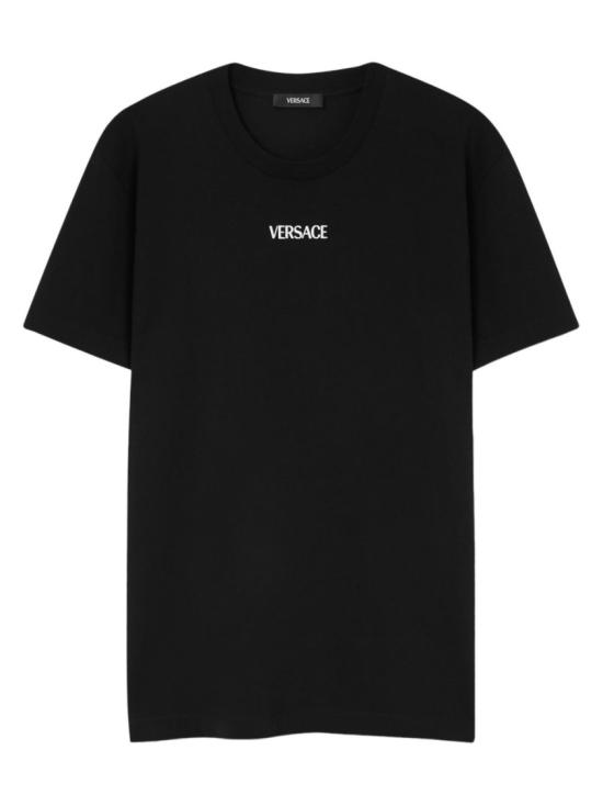 26SS 베르사체 반팔 티셔츠 1013944 1A16455 1B000 Black