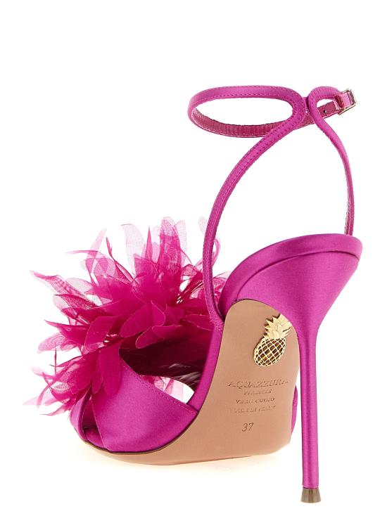 26SS 아쿠아주라 샌들 PPMHIGS0SAOAZALEAPINK Fuchsia - AQUAZZURA