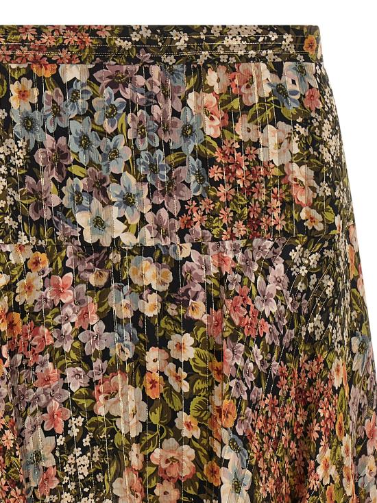 26SS 발렌티노 가라바니 미디 스커트 B3RAEN1A08M12 Multicolor - VALENTINO GARAVANI