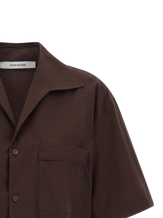 26SS 엔타이어 스튜디오 블라우스 ESSS26SR030126235 Brown - ENTIRE STUDIOS