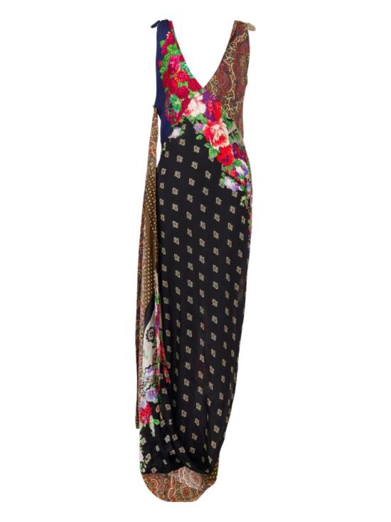 26SS 모스키노 미디 원피스 A0415 0566 7888 Black
