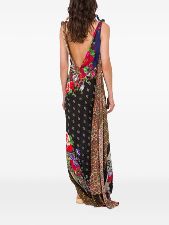 26SS 모스키노 미디 원피스 A0415 0566 7888 Black - MOSCHINO