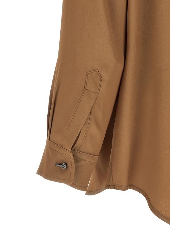 26SS 마리아노 긴팔 셔츠 MGSS26SR018706074 Brown - MAGLIANO