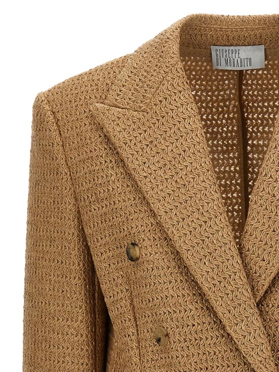 26SS 쥬세페 디 모라비토 수트 세트 06PSJA075F1630823 Beige - GIUSEPPE DI MORABITO