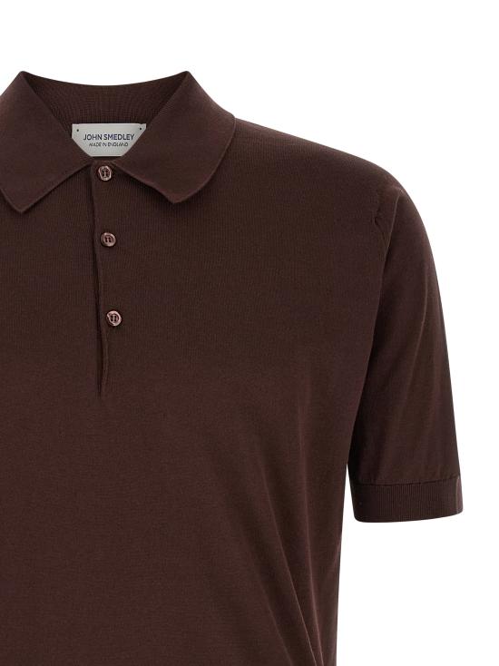 26SS 존스메들리 폴로 티셔츠 ISISRAISIN Brown - JOHN SMEDLEY
