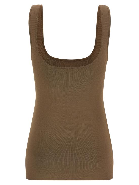 26SS 엔타이어 스튜디오 민소매 티셔츠 ESSS26TO032370087 Brown - ENTIRE STUDIOS