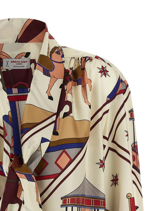26SS 알베르토비아니 블라우스 MM863SE320411 Multicolor - ALBERTO BIANI