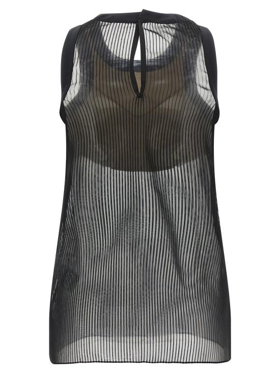 26SS 사카이 민소매 티셔츠 2608331001 Black - SACAI