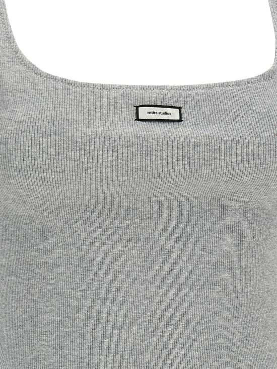 26SS 엔타이어 스튜디오 민소매 티셔츠 ESSS26TA018766238 Gray - ENTIRE STUDIOS