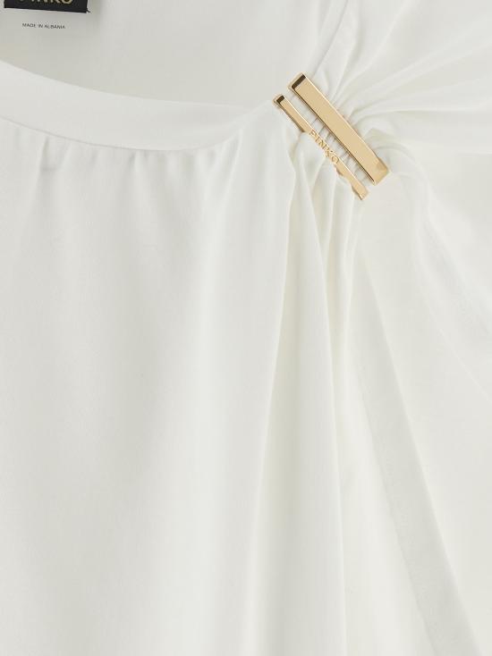 26SS 핑코 민소매 티셔츠 106478A35DZ05 White - PINKO