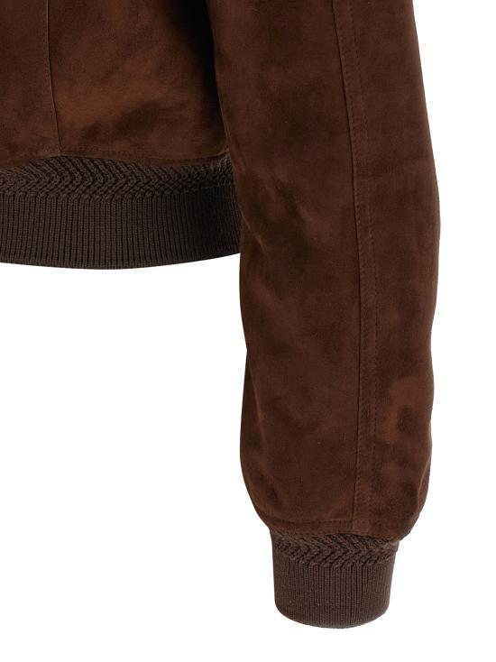 26SS 톰포드 가죽 자켓 CSL794LEX417EBB Brown - TOMFORD