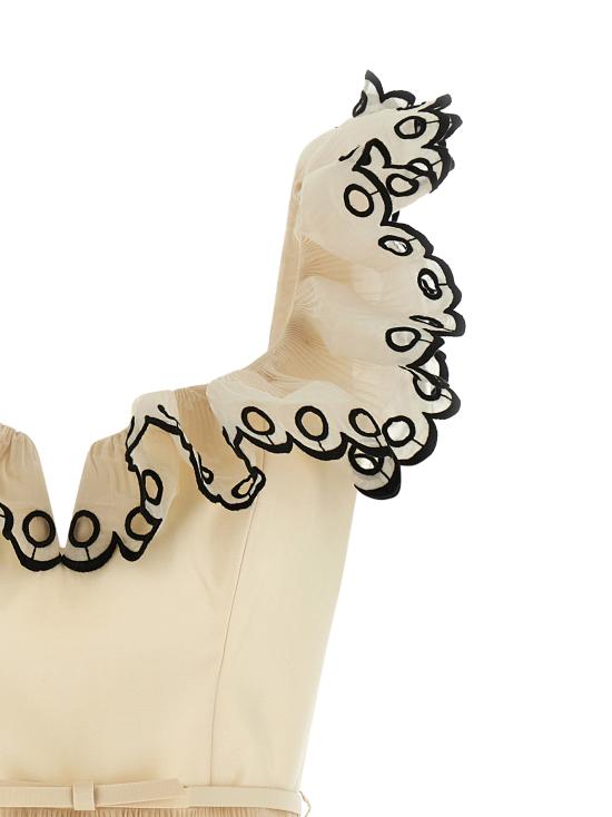 26SS 짐머만 숏 원피스 7024DC26RCRM Beige - ZIMMERMANN