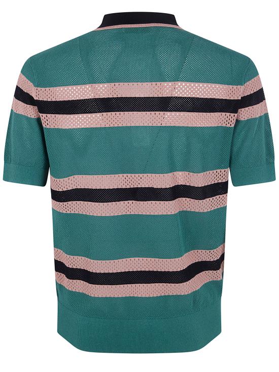 26SS 드리스 반 노튼 폴로 티셔츠 261 021218 3701 609 PINE - DRIES VAN NOTEN