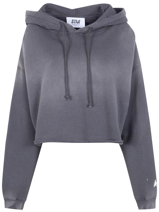 26SS 골든구스 후드 티셔츠 GWP02699 P002513 60666 60666 CHARCOAL - GOLDEN GOOSE