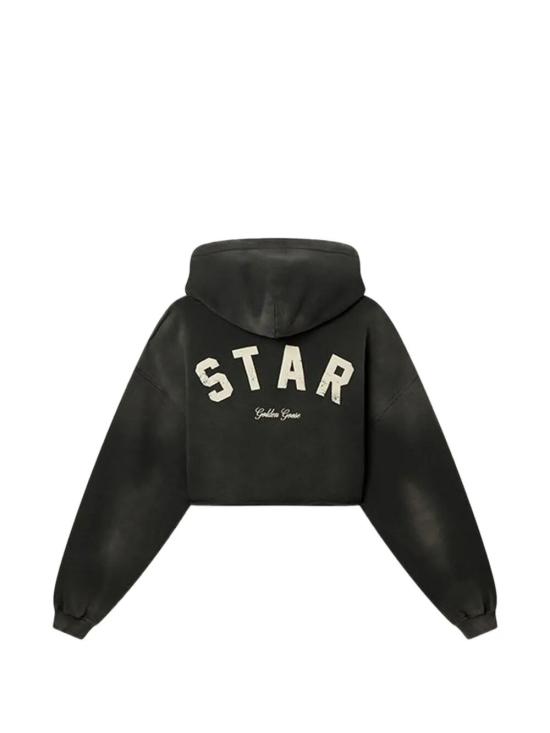 26SS 골든구스 후드 티셔츠 GWP02699 P002513 60666 60666 CHARCOAL - GOLDEN GOOSE