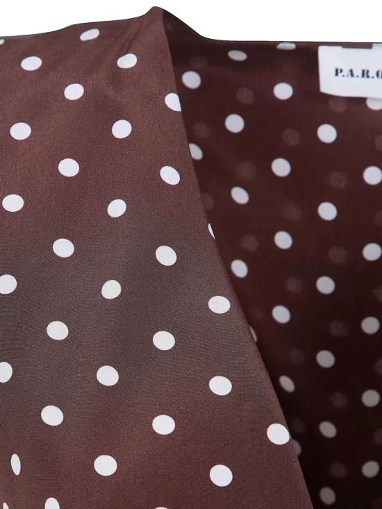 26SS 파로쉬 미디 원피스 D726132 SBILLO 808 BROWN MIX - PAROSH