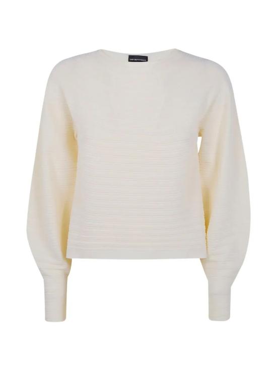 26SS 엠포리오 아르마니 스웨터 EW004649 AF25790 U1058 VANILLE - EMPORIO ARMANI