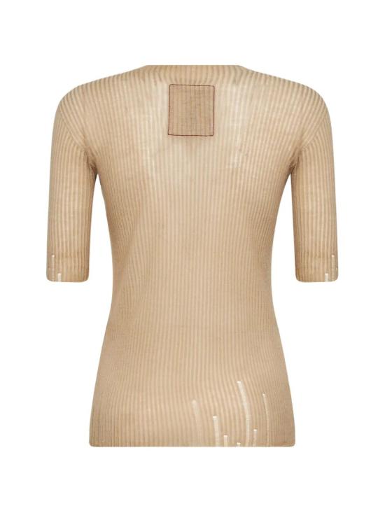 26SS 우마 왕 스웨터 UK7113 UW200 TAN - UMA WANG