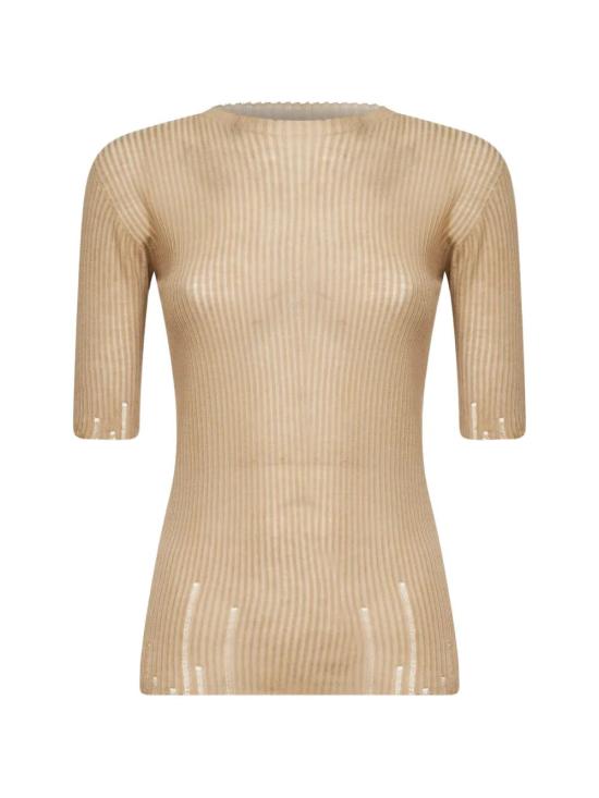 26SS 우마 왕 스웨터 UK7113 UW200 TAN - UMA WANG