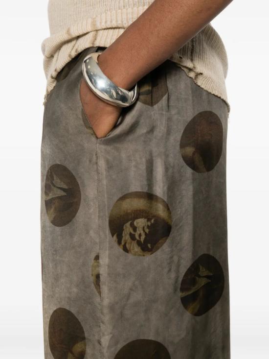 26SS 우마 왕 스트레이트 팬츠 UP3011 098 UW086 GREY BROWN - UMA WANG