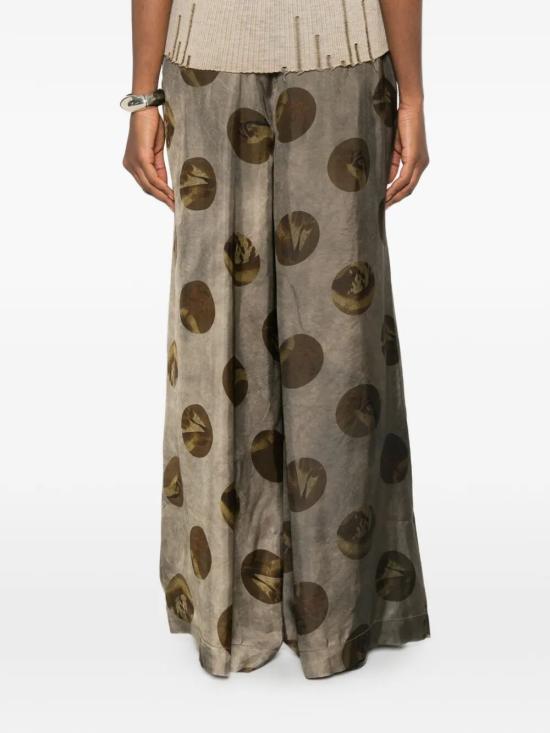 26SS 우마 왕 스트레이트 팬츠 UP3011 098 UW086 GREY BROWN - UMA WANG