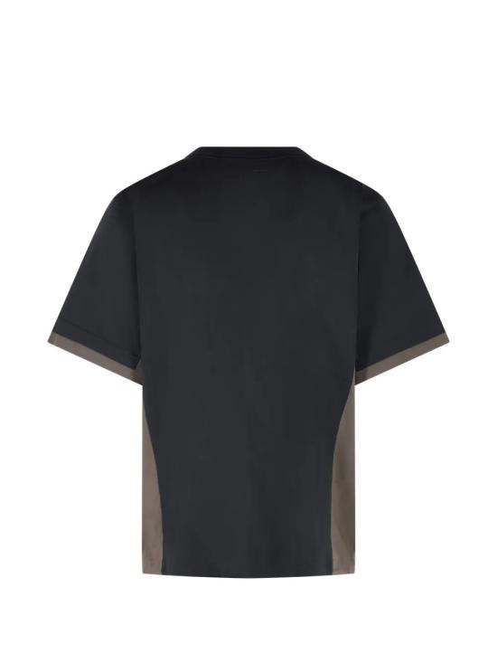 26SS 사카이 반팔 티셔츠 26 03955M 234 NAVY TAUPE - SACAI