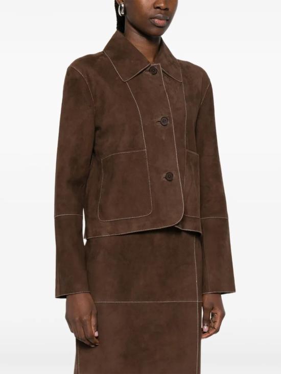 26SS 파로쉬 가죽 자켓 D431823 MINUETTO 008 BROWN - PAROSH