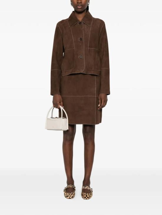 26SS 파로쉬 가죽 자켓 D431823 MINUETTO 008 BROWN - PAROSH