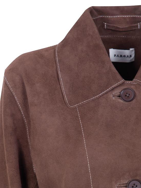 26SS 파로쉬 가죽 자켓 D431823 MINUETTO 008 BROWN - PAROSH