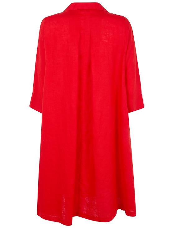 26SS 와이치 미디 원피스 1011 0008 RED ORANGE - WHYCI