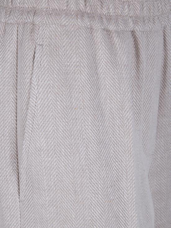 26SS 브루넬로 쿠치넬리 스트레이트 팬츠 MH528P9131 C001 BEIGE - BRUNELLO CUCINELLI