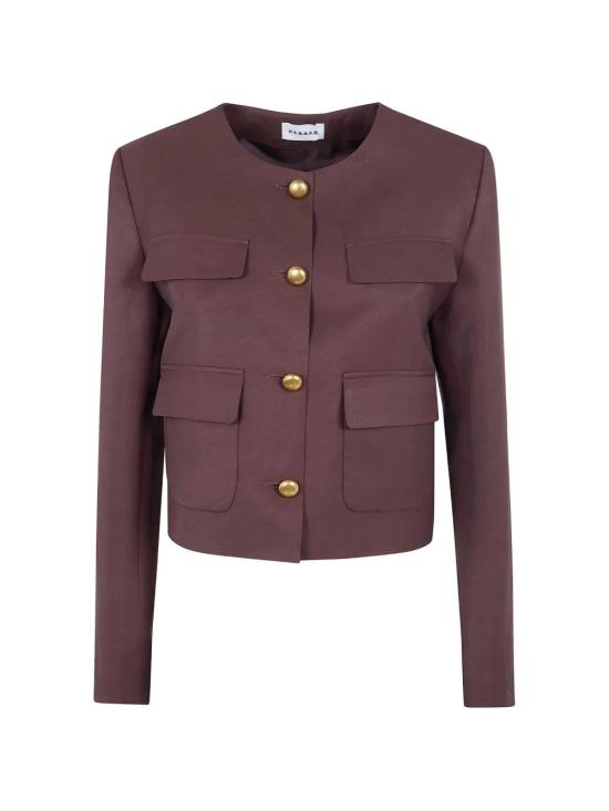 26SS 파로쉬 수트 자켓 D420433G RAISA26 008 BROWN - PAROSH