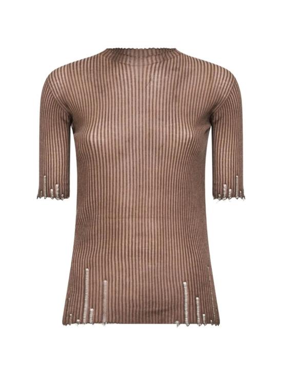 26SS 우마 왕 스웨터 UK7113 UW600 BROWN - UMA WANG